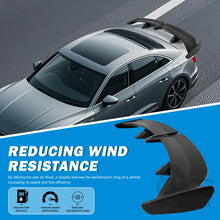 Load image into Gallery viewer, Universal Car-Styling Carbon Fiber Rear Trunk Spoiler GT Wing Sedan Spoiler PRO Carbon Fiber Style ABS Racing Spoiler Wing Length 142cm x Width 38cm x Height 2.9cm