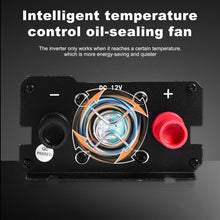 Load image into Gallery viewer, 6000W Car Power Inverter DC 12V To AC 110V Sine Wave Solar Power Converter LCD Home RV Solar Converter