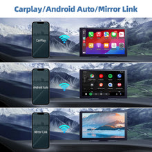Load image into Gallery viewer, Universal Car Portable Wireless Carplay Multimedia Player With 9" Screen 4K Dash Cam With 64G TF Card, Wireless Android Auto Carplay Screen for Car With/Without Cameras