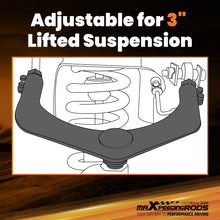 Load image into Gallery viewer, Front Upper Control Arms 3" Inch Lift For 2001-2010 Chevy Silverado, GMC Sierra 2500HD 4WD