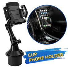 Load image into Gallery viewer, Universal 360° Car Cell Phone Stand Cup Holder Stand Drink Bottle Long Mount Support Smartphone Mobile Phone Bracket Accessories