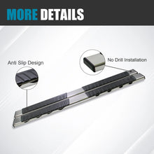 Load image into Gallery viewer, 1 Pair Polished Stainless Steel Running Boards For 2007-2019 Chevrolet Silverado Crew Cab / GMC Sierra Crew Cab 1500 2500 3500HD Crew Cab, NO diesel