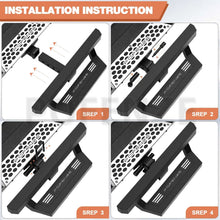 Load image into Gallery viewer, HIght Quality Anti-slip Universial Hitch Step For Pickup Truck SUV 4x4 Retractable Lockable Rear Step Mount To 2" Inch Receiver Hitch