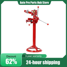 Load image into Gallery viewer, Red 2200Lbs Cast Iron Strut Spring Compressor 8.3-22.4in Adjustable 35.5-45in Height Auto Shock Coil Remove/Replace Repair Tool