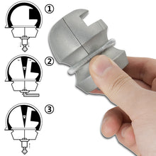 Load image into Gallery viewer, Universal Zinc Alloy Trailer Coupling Lock Hitch Ball Lock Anti Theft Device For Caravan Tow RV Car Lock Trailer Accessories