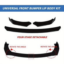 Load image into Gallery viewer, Universal Front Bumper Lower Spoiler Diffuser Compatible For Audi Mustang Honda Lexus Subaru