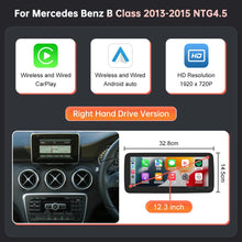 Load image into Gallery viewer, Wireless CarPlay Android Car Multimedia Player Linux Touch Screen For 2015-2016 Mercedes Benz B CLA GLA W176 W246 NTG4.5