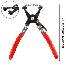 Load image into Gallery viewer, Car Hose Spring Clamp Pliers, Bendable Hose Clamps Cable Type Flex Cable Straight Hose Bundle Removal Long Clamps Auto Repair Tools
