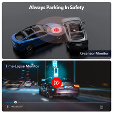 Load image into Gallery viewer, REDTIGER F9 Dash Cam 4K Front and Rear WiFi GPS Car Camera for Parking Mode Car DVR for Night Vision Car Recorder By App Control