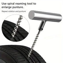 Load image into Gallery viewer, 34/58pcs Auto Tire Repair Puncture Repair Tool Kit Car Van Motorcycle Bike Emergency Heavy Duty Tubeless Tire Repair Rivet Set