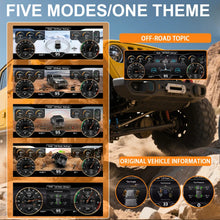 Load image into Gallery viewer, Digital Dash Gauge Cluster For 2011-2017 Jeep Wrangler JK Speedometer Dashboard 12.3’’ HD LCD Screen Display Plug and Play