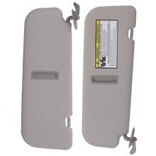 Load image into Gallery viewer, 2pcs Pair Sun Visor Set For 2011-2015 Hyundai Elantra Driver Passenger Side 852103X000TX Gray Interior Auto Parts