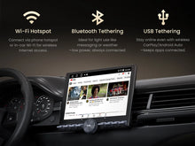 Load image into Gallery viewer, Universal Car 1 Din 10.1 inch Retractable Screen Android Car Stereo Bluetooth CarPlay Auto 1Din Radio with Knob Button A5 A5L