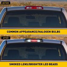 Load image into Gallery viewer, 1pc LED Smoke 3rd Third Brake Light Fit For 2007-2018 Toyota Tundra Red Brake Light White Cargo Lamp Waterproof Super Bright