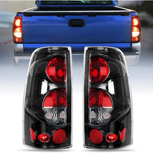 Load image into Gallery viewer, 2pcs LED Taillight Assembly Compatible For 1999- 2007 Chevy Silverado 1500/2500/3500 For 1999-2006 GMC Sierra Not For Stepside