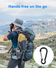 Load image into Gallery viewer, Waterproof Outdoor Solar Power Bank 38800mAh Dual USB Travel Outdoor Solar Mobile Phone Charger Solar Powerbanks For Camping