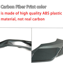 Load image into Gallery viewer, Gloss Black/Carbon Fiber Style Rear Bumper Lower Diffuser For 2020-2024 Chevrolet Corvette C8 Stingray/Z51 Maxton Design Rear Bumper Diffuser Non-Widebody Cars Accessories Body Kit