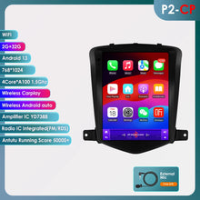 Load image into Gallery viewer, 9.7"Inch Split Screen 7862 2Din Android 13 Multimedia 4G Carplay Radio For 2008-2012 Chevrolet Cruze J300 Multimedia Video Player GPS Navigation
