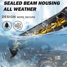 Load image into Gallery viewer, 7" inch 6D Amber Bright LED Light Bar Offroad 12V 24V Spotlight Work Light For Truck 4x4 SUV ATV Car Driving Fog Light