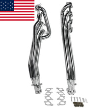 Load image into Gallery viewer, Polished Stainless Exhaust Headers For 2011-2016 Ford Mustang GT 302W 5.0L V8
