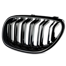 Load image into Gallery viewer, 2pcs Pair Gloss Black Car Front Bumper Kidney Grille For 2003-2010 BMW 5 Series E60 M5 E61 520i 545i 550i 535i Double Slat Auto Styling