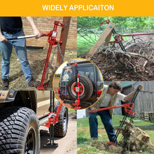 Load image into Gallery viewer, 3-Ton Universal Steel Hi-lift Farm Jack Multi-directional 60" Lifting Range Jack For SUV Off-road Rescue