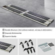 Load image into Gallery viewer, 1 Pair Polished Stainless Steel Running Boards For 2005-2023 Nissan Frontier Crew Cab 6" Running Boards