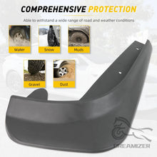 Load image into Gallery viewer, 4pcs Black Front & Rear Universal Car Mudguards Splash Guards Wheel Protector