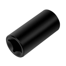 Load image into Gallery viewer, 5pc Twist Socket Set Lug Nut Extractor Tool 1/2 in Drive For Wheel Lock Nut Damaged Removal 17 19 21 22mm