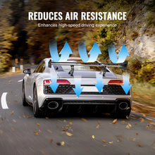 Load image into Gallery viewer, Universal Car Matte Black GT Trunk Lid Spoiler Wing 53.1"/43.5" inch Aluminum Spoiler with Double Deck Racing Spoiler BGW/JDM