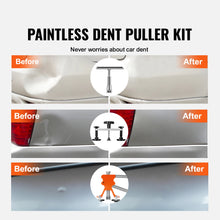 Load image into Gallery viewer, 107pcs Set Paintless Dent Repair Kit Suction Cup Dent Puller Bridge Reflector Board For Auto Body Dents, Hail Damage, Door Ding
