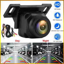 Load image into Gallery viewer, 720P AHD Car Rear View Camera CVBS Night Vision Vehicle Backup Reversing Camera HD Color Image Vehicle Rear View Reverse Camera Waterproof