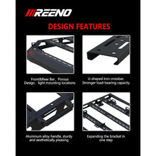 Load image into Gallery viewer, Heavy Duty Roof Rack Accessories For 2005-2023 Toyota Tacoma Double Cab 4 Doors Pickup Trucks Universal Fit with No Drilling Required