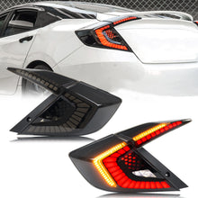 Load image into Gallery viewer, LED Tail Lights For 2016-2021 Honda Civic Sedan 10th Gen DRL Start Up Animation Rear Lamp Assembly (Not for hatchback & Coupe)