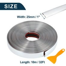 Load image into Gallery viewer, 3M/5M Exterior Car Chrome Body Strip Bumper Auto Door Protective Moulding Styling Trim Sticker 6MM 8MM 10MM 12MM 15MM 20MM 30MM