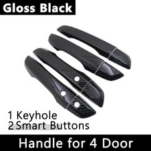 Load image into Gallery viewer, Car Outer Door Handle Covers Carbon Fiber Style/Black/Chrome For 2017-2021 Honda Civic MK10 FC FK Sedan Hatchback Exterior Trim Car Stickers Car Accessories