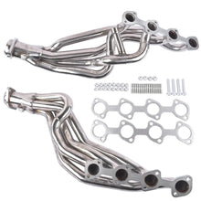 Load image into Gallery viewer, AP03 Stainless Long Tube Polished Exhaust Headers For 1996-2004 Ford Mustang GT 4.6L V8 Except For 2001 Mustang GT