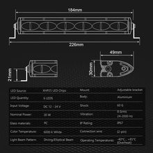 Load image into Gallery viewer, 7" inch 6D Ultra Slim LED Work Light Bar Driving Fog Lamp 4x4 For Offroad SUV ATV Tractor Trucks Boat Combo Beam 12V 24V