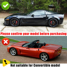 Load image into Gallery viewer, Car Roof B-Pillar Halo Cover For 2005-2013 Chevrolet Corvette C6 Grand Sport Body Kit Car Accessories Gloss Black/Matte Black/Carbon Fiber Print