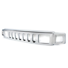 Load image into Gallery viewer, Chrome Front Bumper Upper Grille Modified Grill Replace For 2006-2010 Hummer H3 Front Hood Grid Grille Racing Accessories