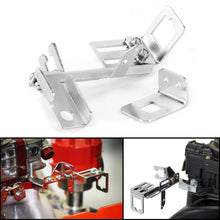 Load image into Gallery viewer, RAVERACING Silver Steel GM/Mopar Throttle Cable Bracket Kickdown Fit For Universal Single/Dual Carbs lSBC BBC Holley Car Accessories
