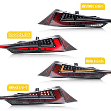 Load image into Gallery viewer, Set LED Start Up Animation Tail Lights For 2014-2020 Lexus Is350 2014-2015 IS250 2016-2020 IS300 2016-2017 IS200t ISF Sequential Facelift Lamps