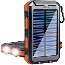 Load image into Gallery viewer, Waterproof Outdoor Solar Power Bank 38800mAh Dual USB Travel Outdoor Solar Mobile Phone Charger Solar Powerbanks For Camping