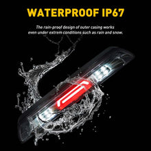 Load image into Gallery viewer, 1pc LED Smoke 3rd Third Brake Light Fit For 2007-2018 Toyota Tundra Red Brake Light White Cargo Lamp Waterproof Super Bright