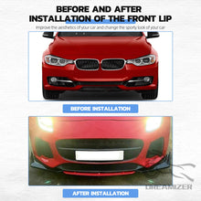 Load image into Gallery viewer, 5pcs Set Universal Car Front Bumper Lower Spoiler Splitter Diffuser Body Kit Black