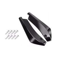 Load image into Gallery viewer, 7pcs Universal Car Front Bumper Lower Spoiler Diffuser Splitter And Side Skirt Kit With Support Rods