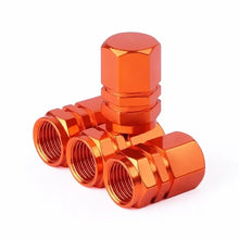 Load image into Gallery viewer, Decorative Tire Valve Stem Caps Aluminum Alloy Nipple Wheel Caps For Cars Motorcycles Bicycle Cover Dustproof