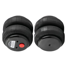 Load image into Gallery viewer, 2pcs Universal Truck Air Ride Suspension Spring Bags 2500 lb with 1/2"NPT for Dodge Ram/Chevy Silverado/GMC Sierra 1500 2500 3500
