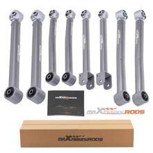 Load image into Gallery viewer, 8pcs Full Set Adjustable Control Arms 0-6" Lift For 2007-2018 Jeep Wrangler JK 4WD 2007-2010 Jeep Wrangler JK 2WD