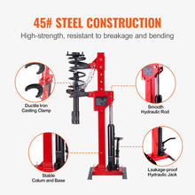 Load image into Gallery viewer, Strut Spring Compressor 4.5 Ton/9920 LBS Hydraulic Jack 1 Ton Rated Compression Force Auto Strut Coil Spring Compressor